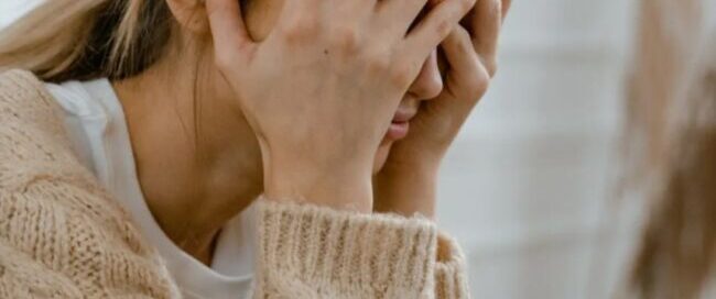 Woman looking disappointed