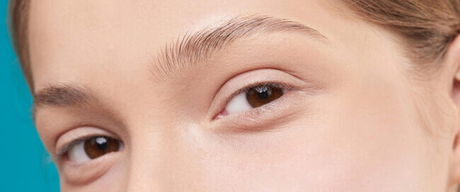 Woman with radiant facial skin